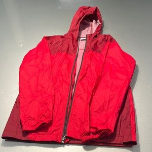 NEW Columbia XL Youth rain zip up jacket